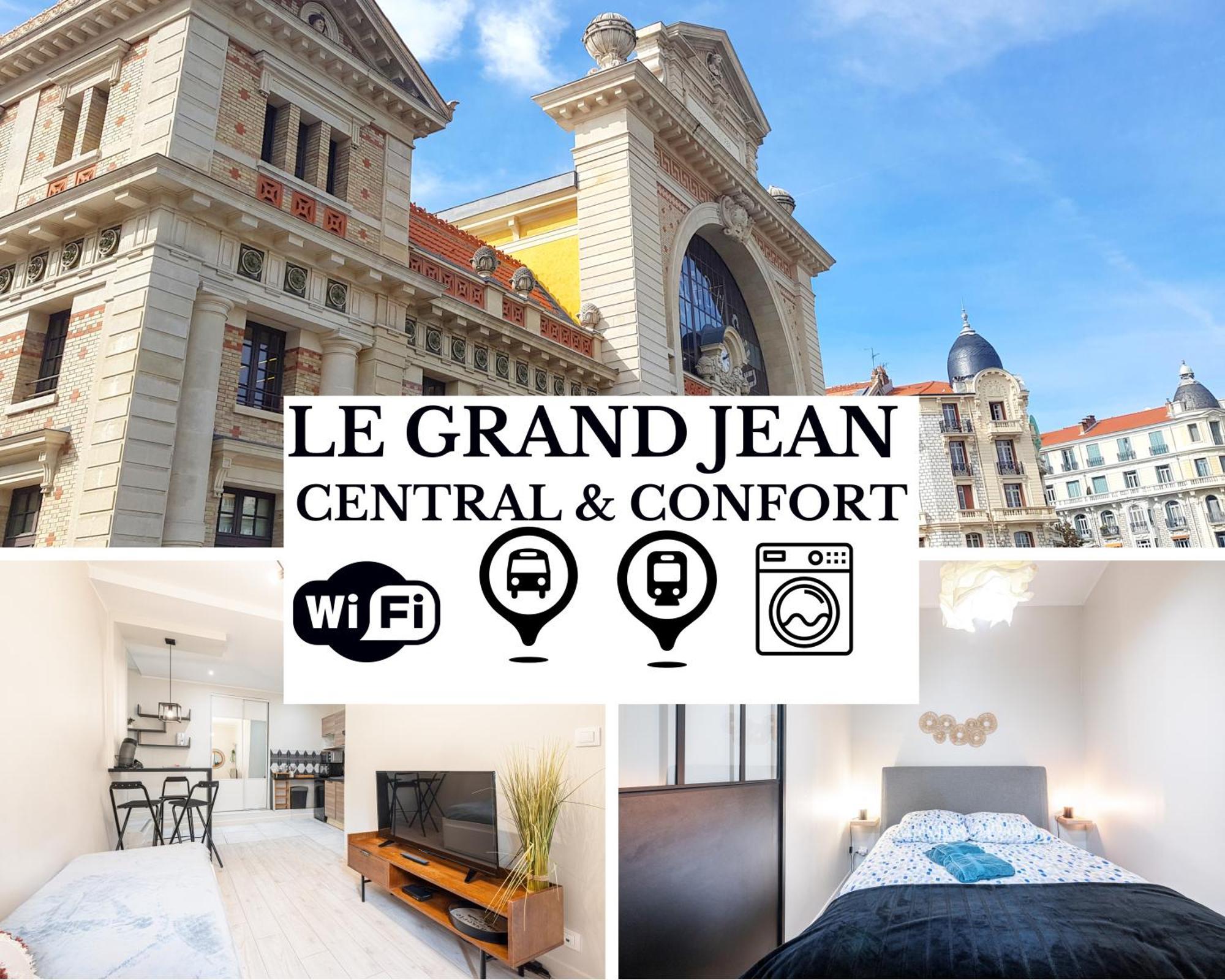 Apartamento Le Grand Jean - Pres Gare Et Tram - Supermarches - Wifi - 3 Person *